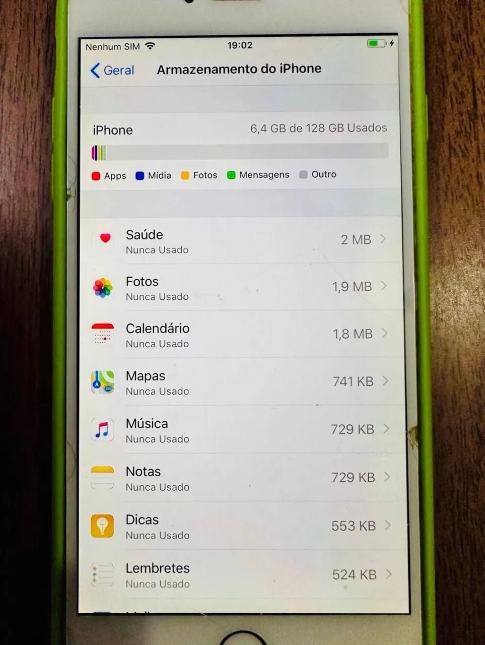 iphone 6 plus 128gb branco - Foto 3