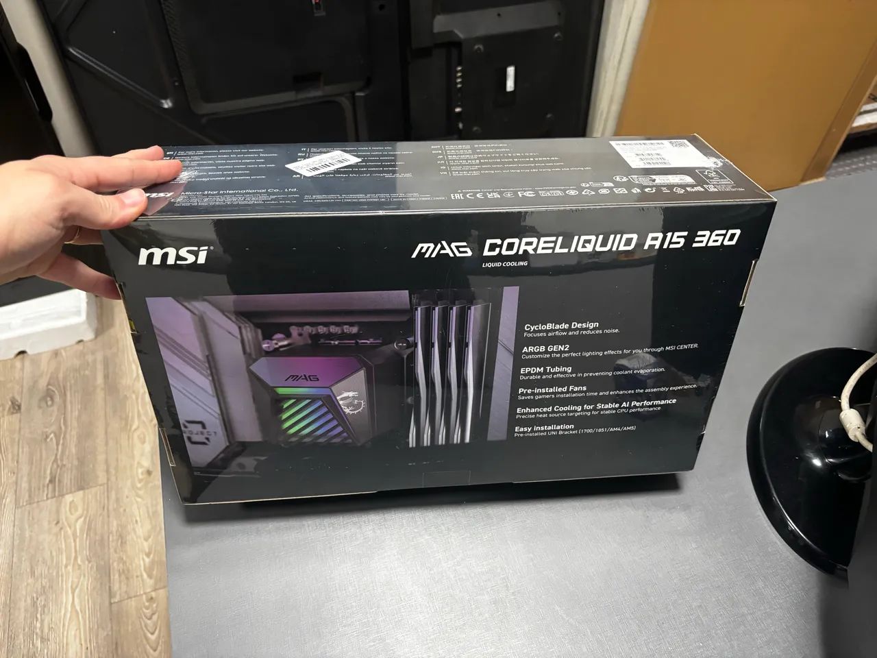 Watercooler msi mag a15 360mm - Foto 4