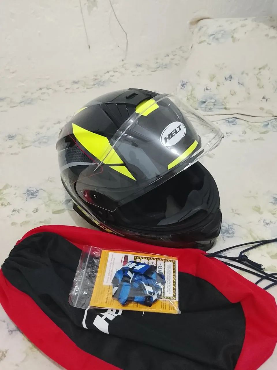 CAPACETE HELT TRACKER GLASS - Foto 5