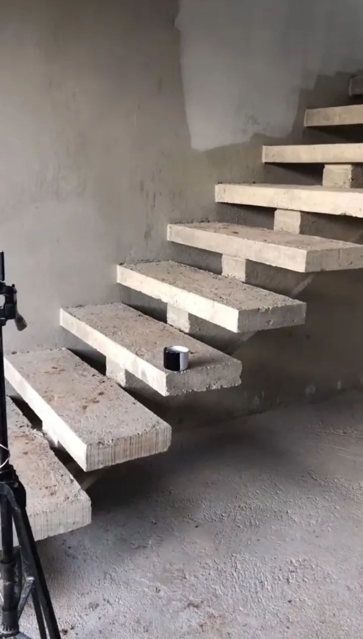 Escadas planejadas concreto e aço  - Foto 4