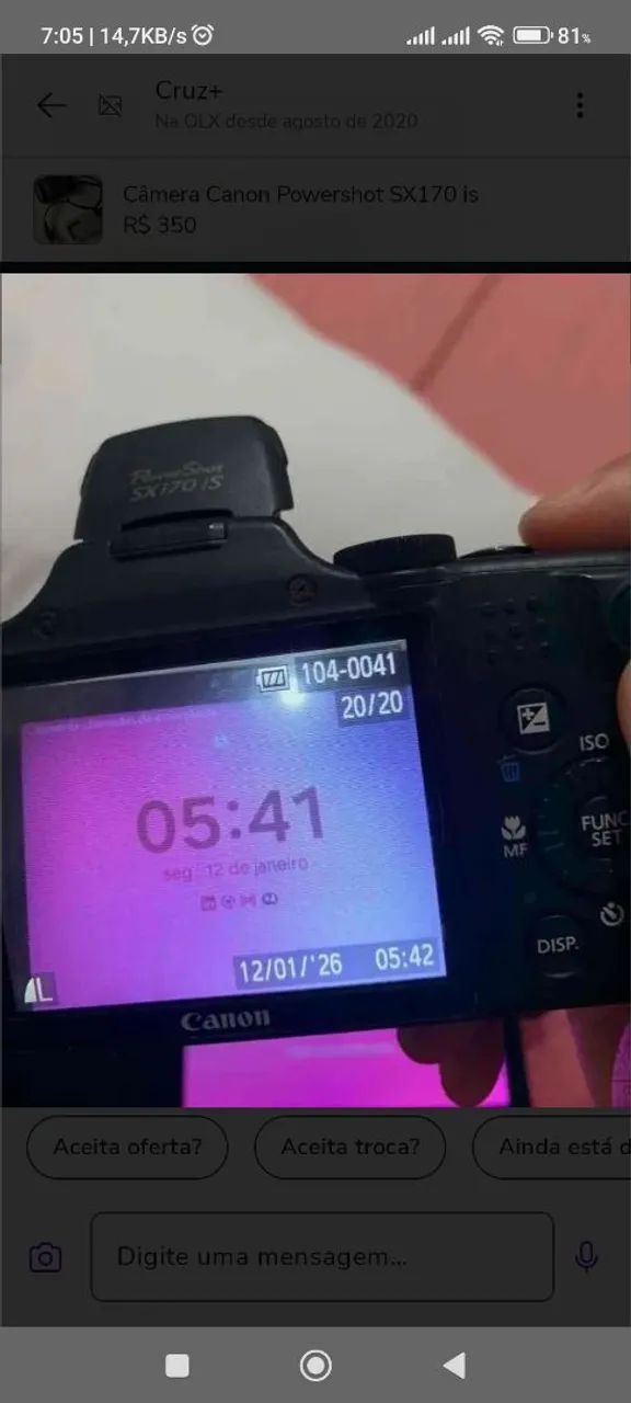 Câmera digital Canon sx170is. - Foto 4