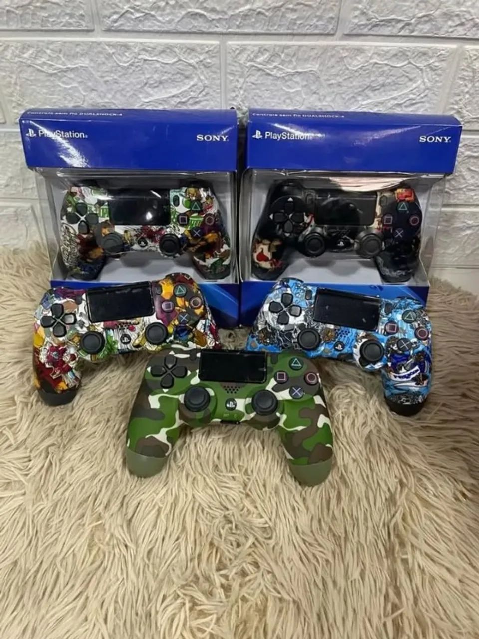 Controles PS4 - Diversos Designs