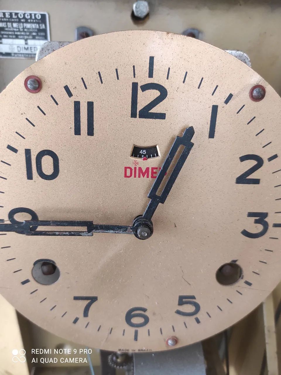 Relógio de ponto antigo,DIMEP, funcionando: - Foto 4