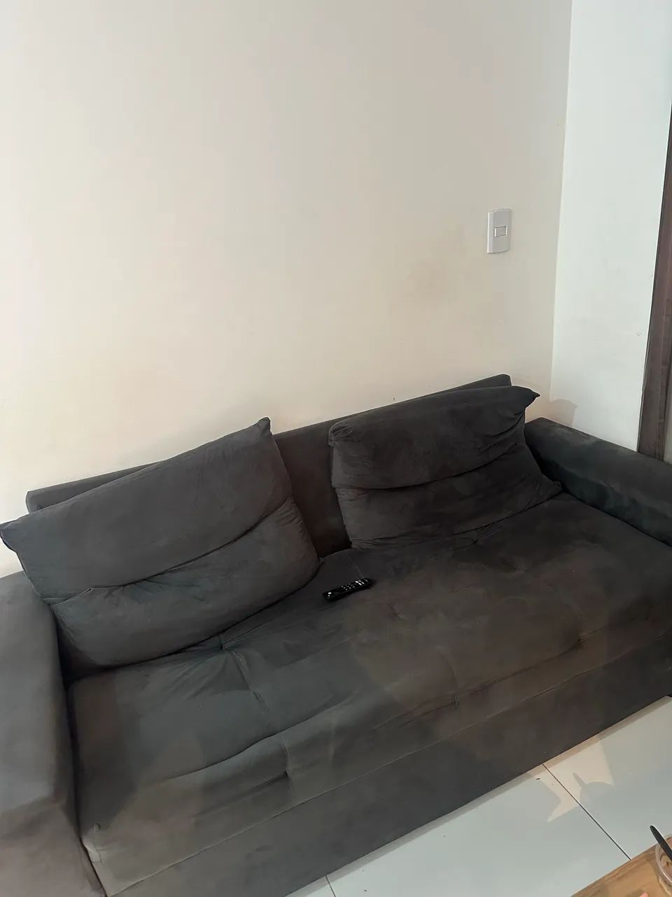 Vendo sofá cinza