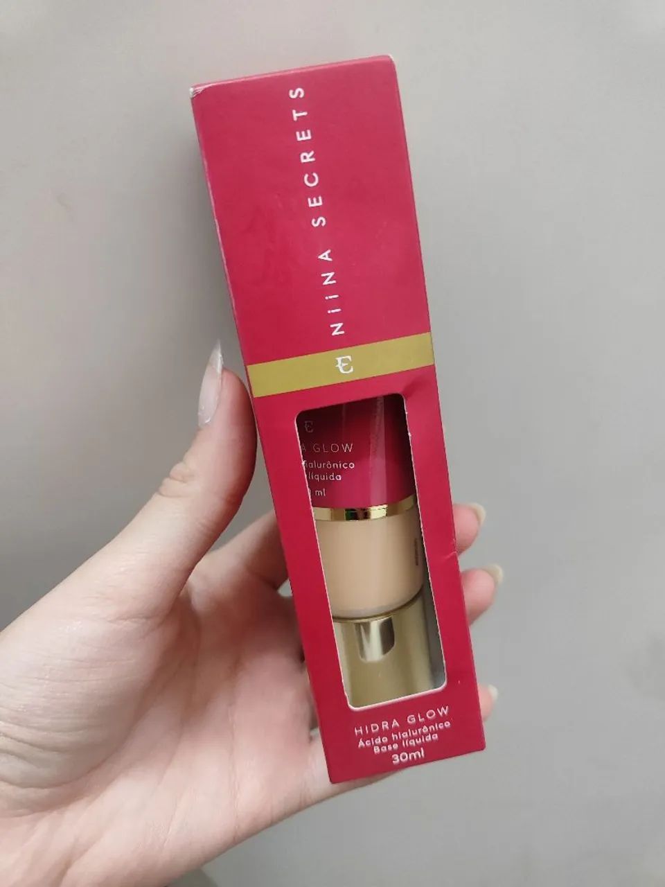 Vendo Base Ninna Sicrets Hidra Glow 30ml cor 10 - Foto 2