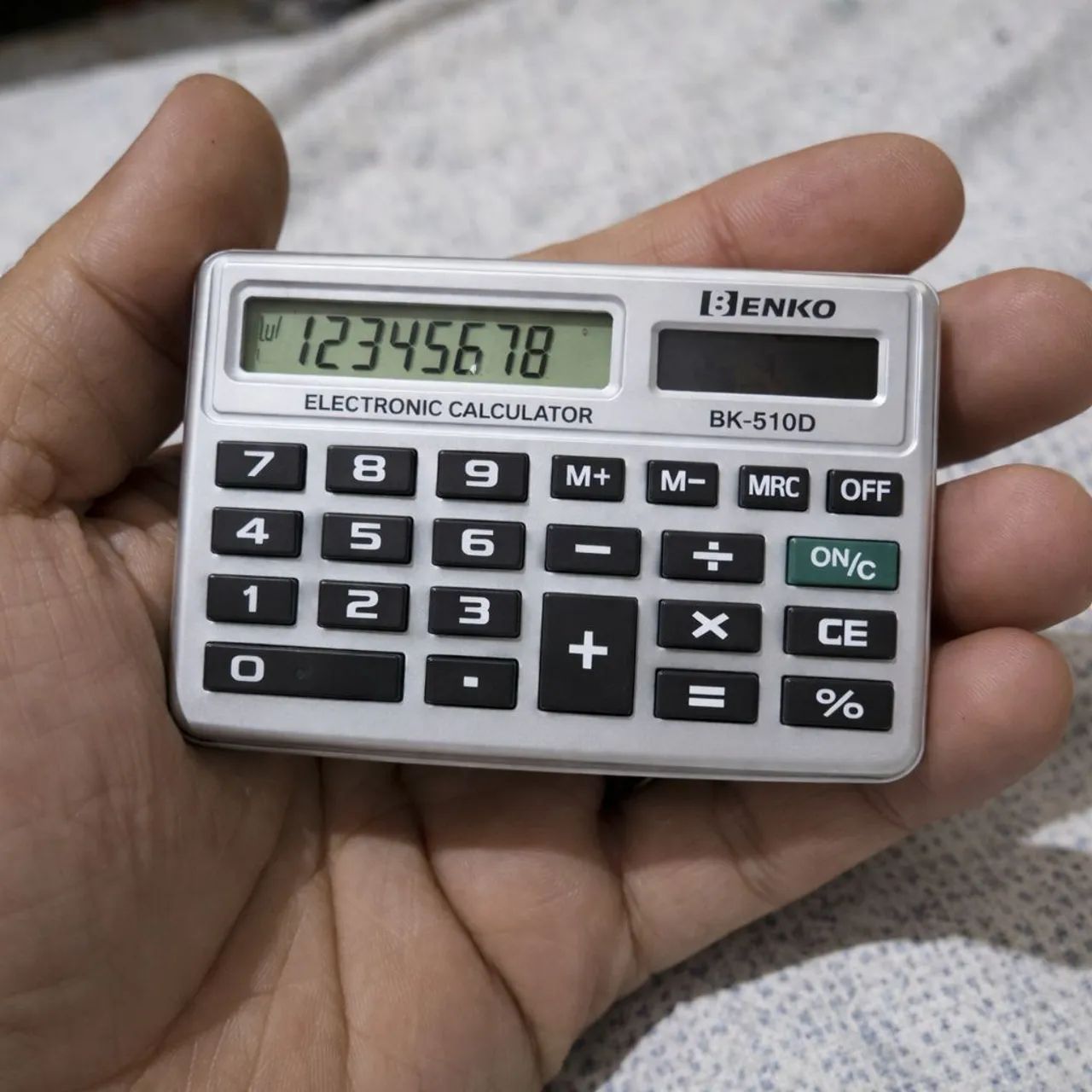 Calculadora de Bolso Benko BK-510D - Compacta, Prática e Fácil de Usar - Foto 2