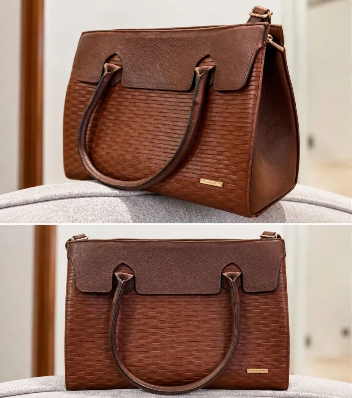 Bolsa de couro zedara nova