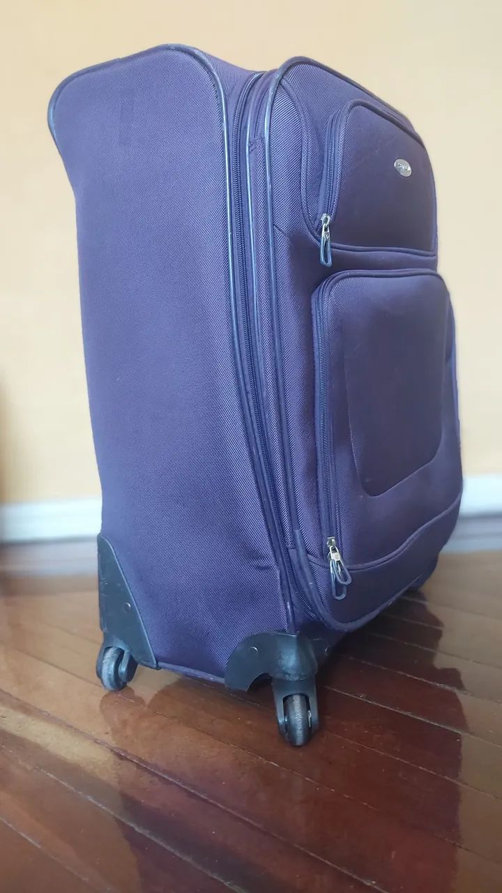 Mala Samsonite com 5 compartimentos e ridinhas - Foto 5