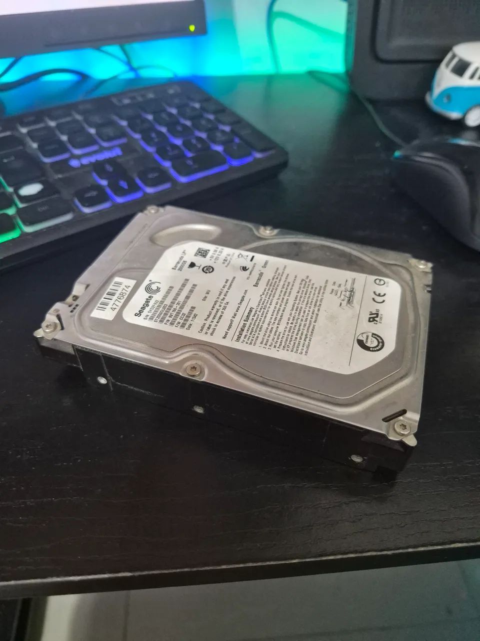 HD Seagate Barracuda 2TB (2000GB) 3.5" SATA PC / Desktop / DVR