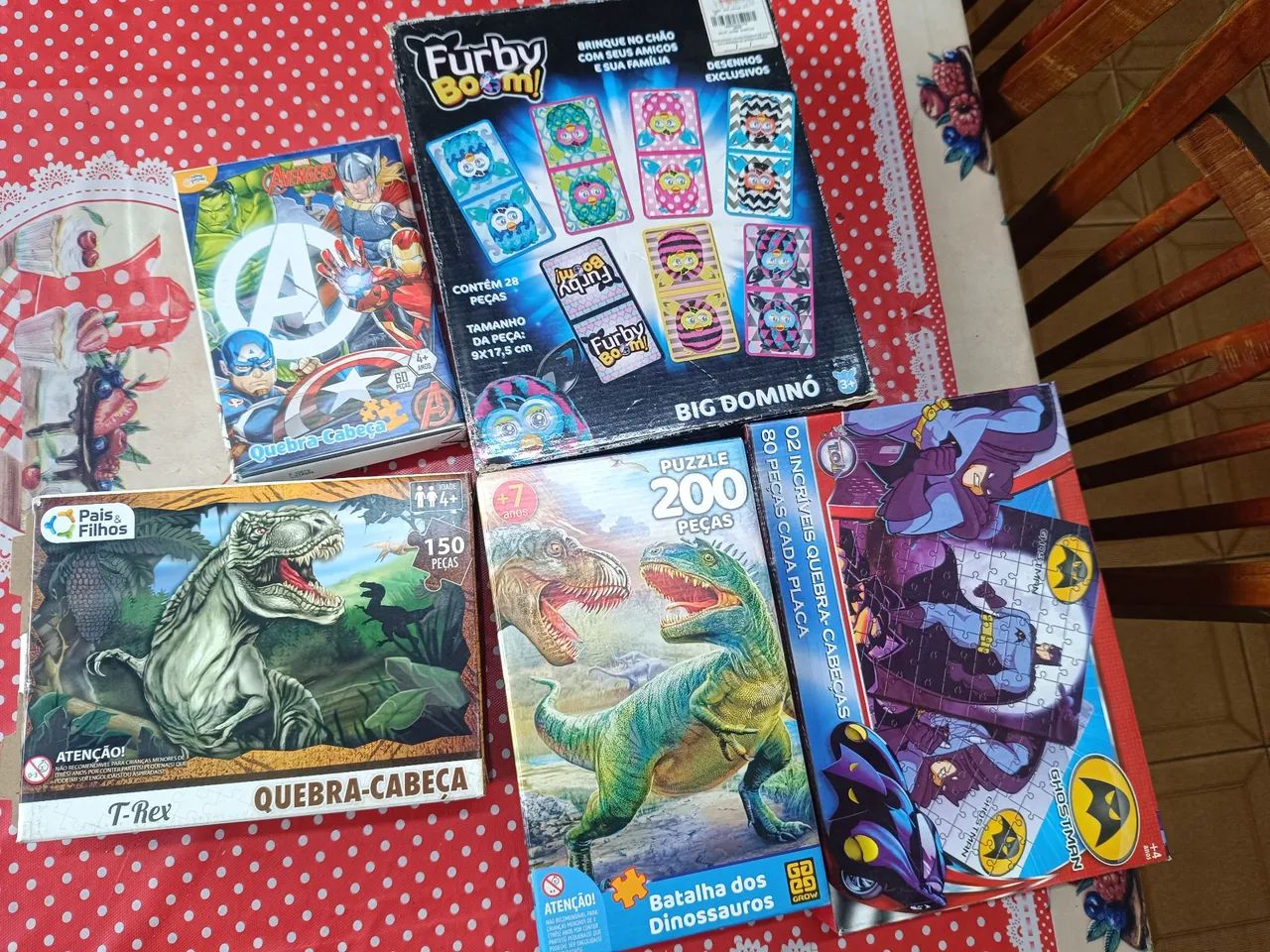 Kit  quebra cabeças infantil - Foto 2
