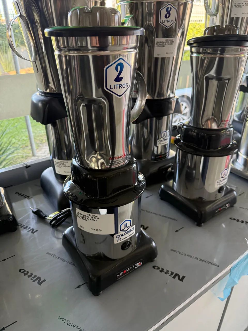 LIQUIDIFICADOR ALTA ROTAÇÃO 2L COLOMBO - Foto 3