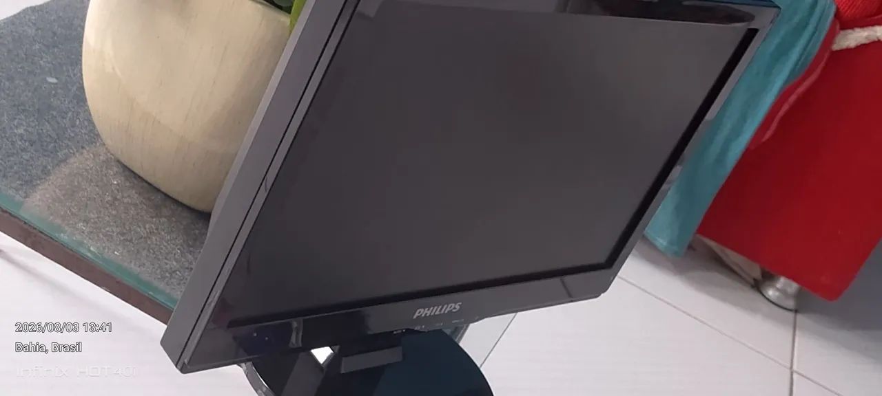Monitor Philips 160E1 LED 15,6" - Funcionando Perfeitamente