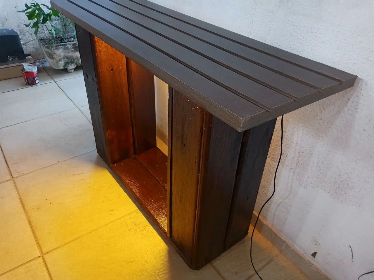 Aparador rústico ou mesa console - Foto 5