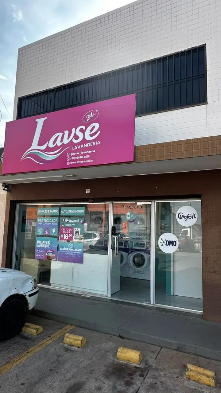 VENDO LAVANDERIA SELF-SERVICE COMPLETA E EM FUNCIONAMENTO - GAMA/DF