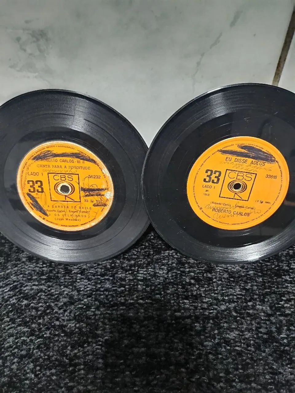 Coleção de discos de vinil do Roberto Carlos de 60/70 - Foto 3