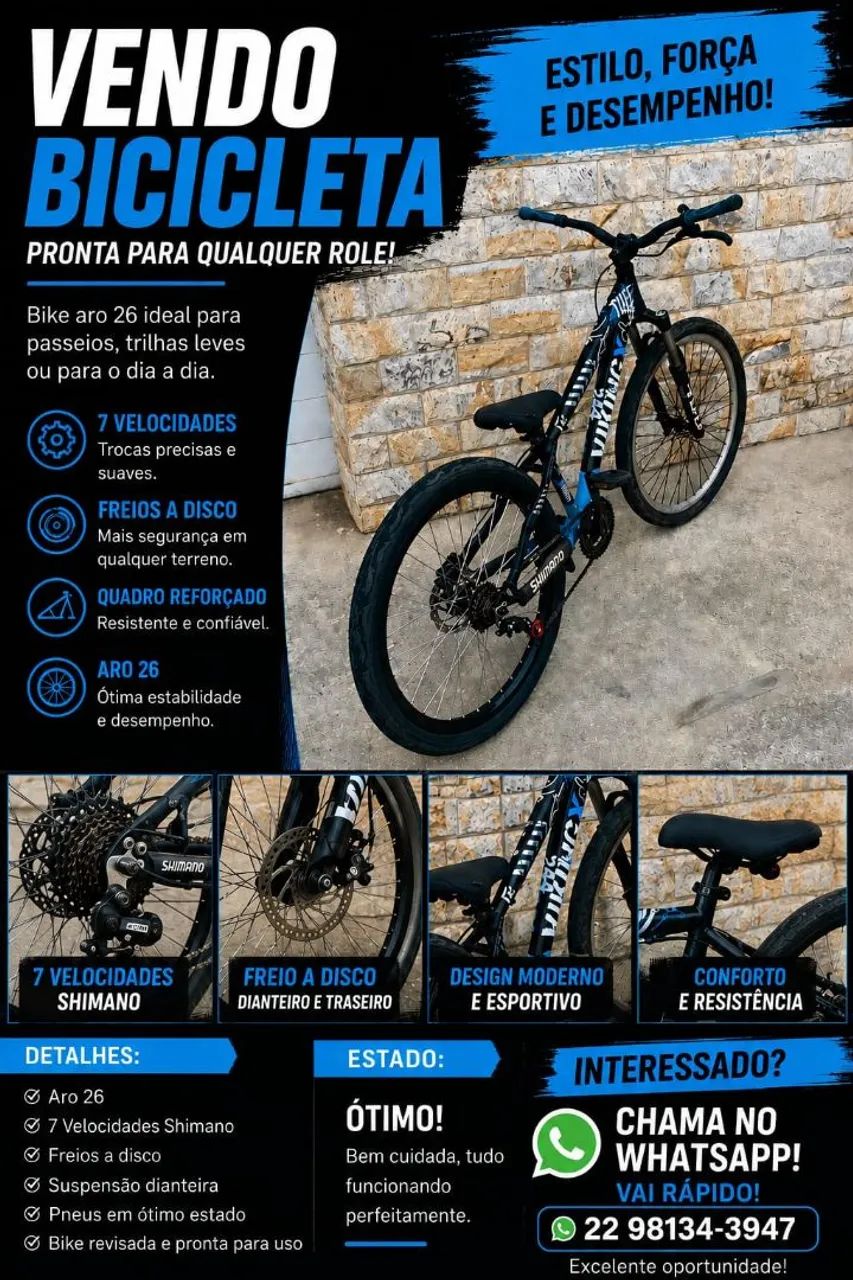 Bicicleta Viking X Aro 26