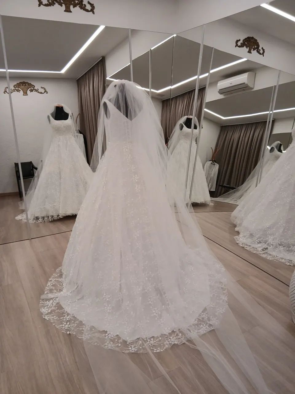 Vestido de noiva  branco  número 42  - Foto 3