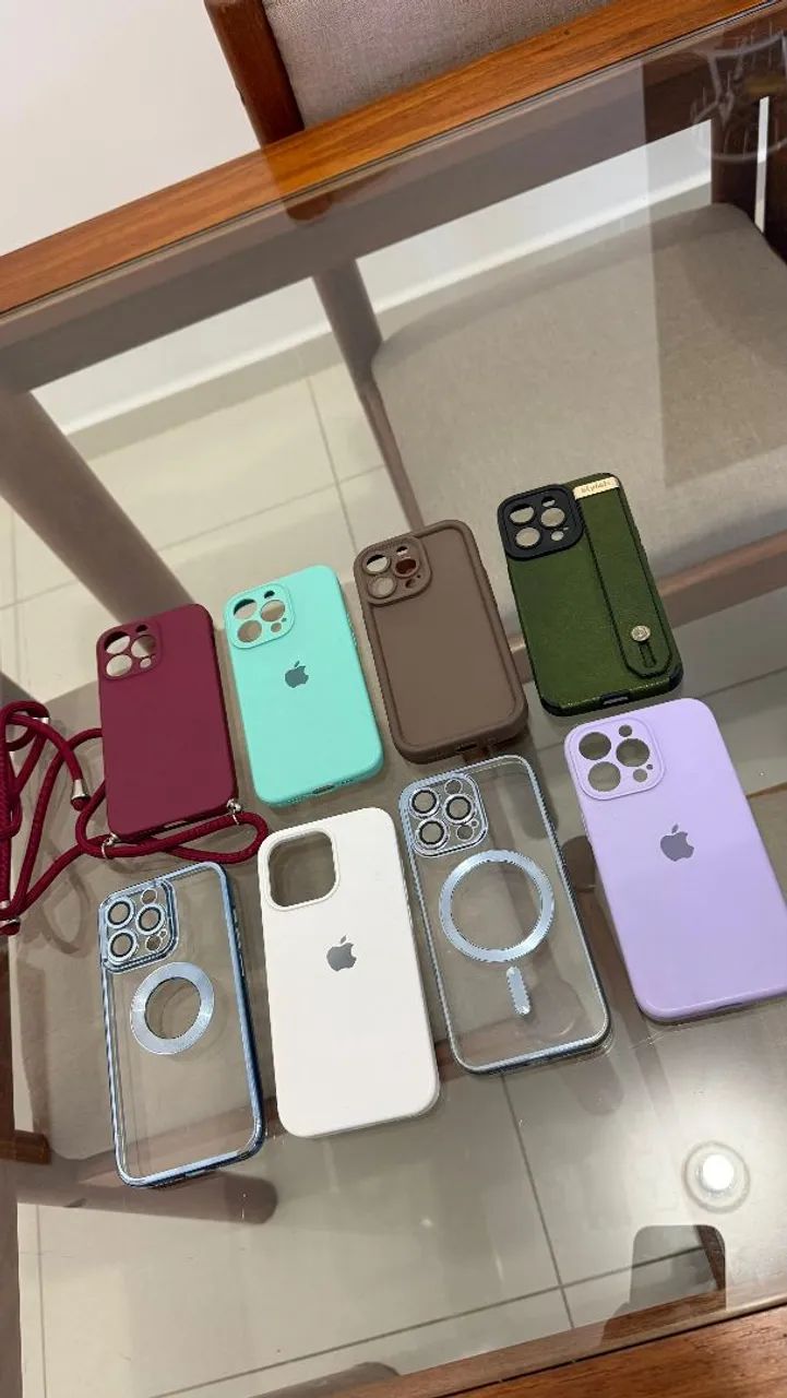 Lote de capinhas iPhone 13 Pro