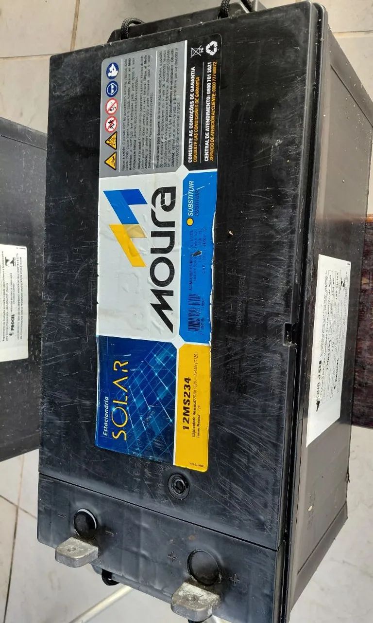 Bateria estacionaria 232 amperes - Foto 2