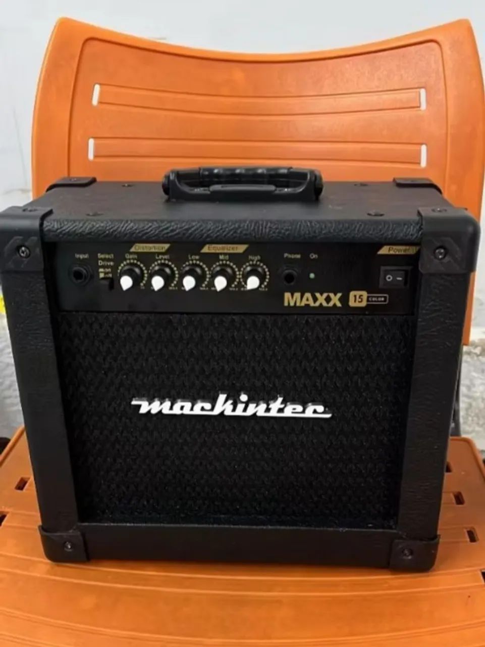 Stringberg Rockwave Rw50 Bk+ e Amplificador Mackinter - Foto 4