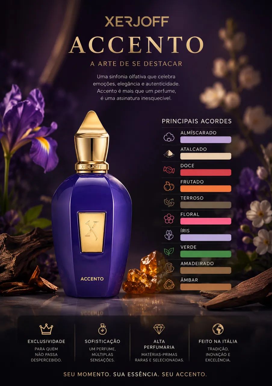 Perfume Xerjoff Accento 100ml - Foto 2