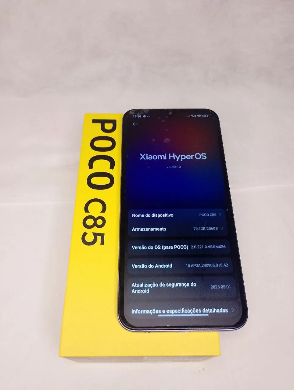 Celular Poco C85 256GB Pra sair rápido! - Foto 5
