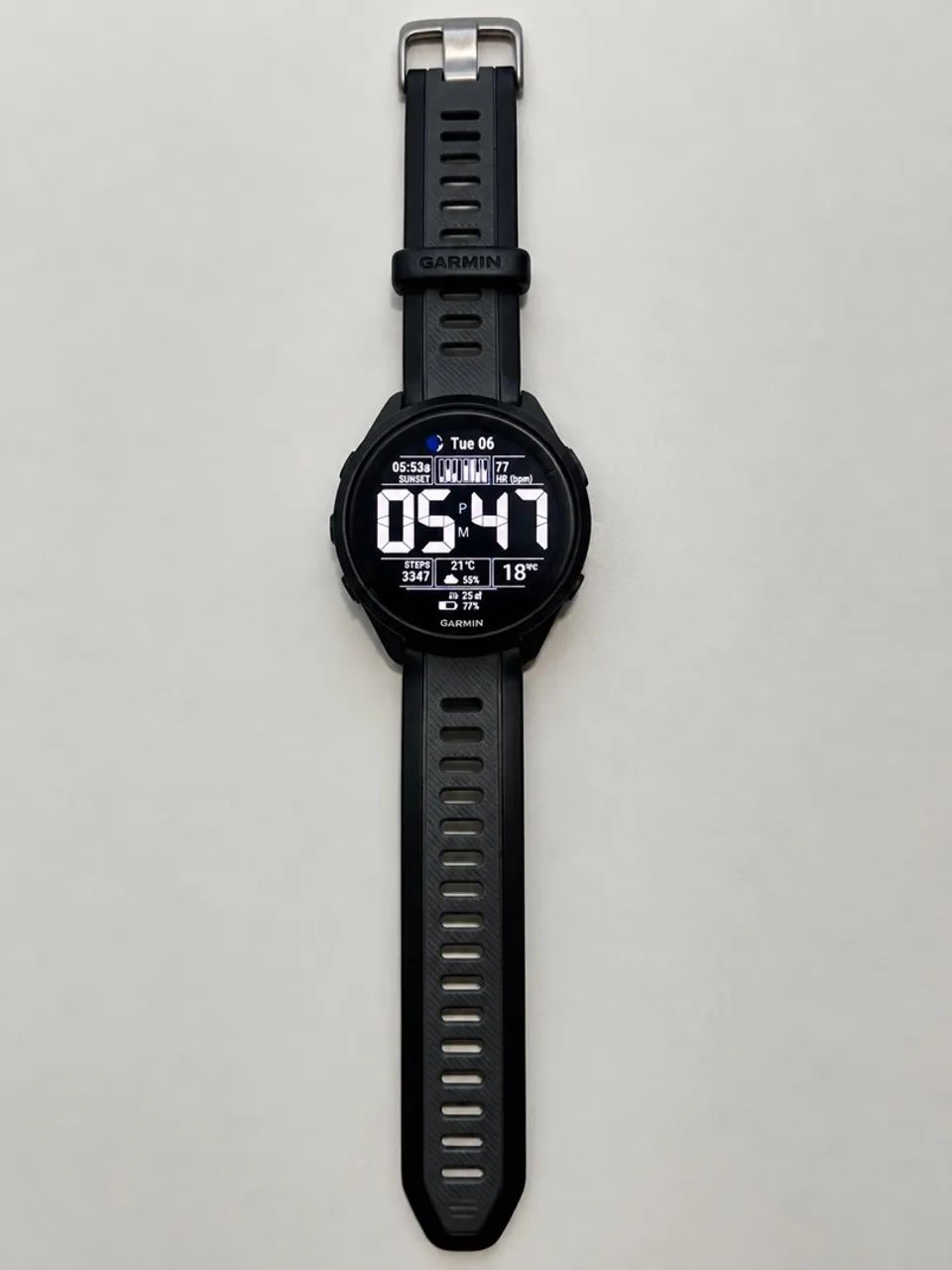 Relógio gps garmin forerunner 165