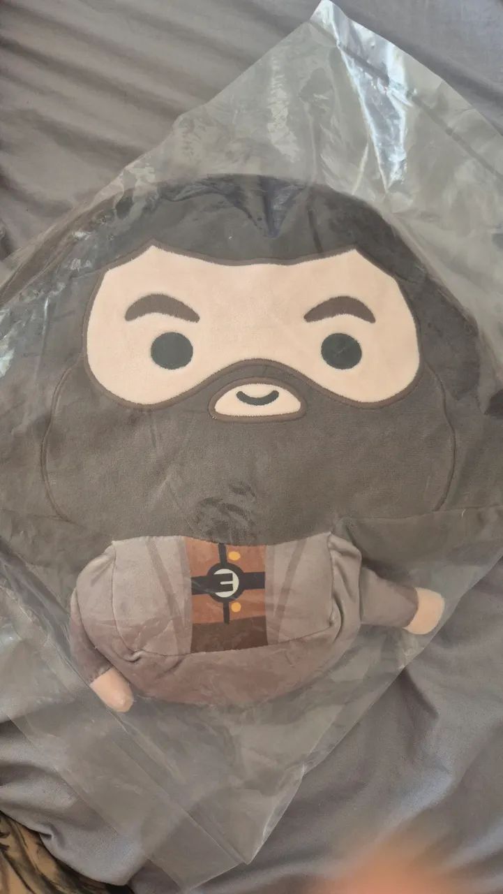 Pelucia almofada Harry potter imaginarium  Hagrid - Foto 2