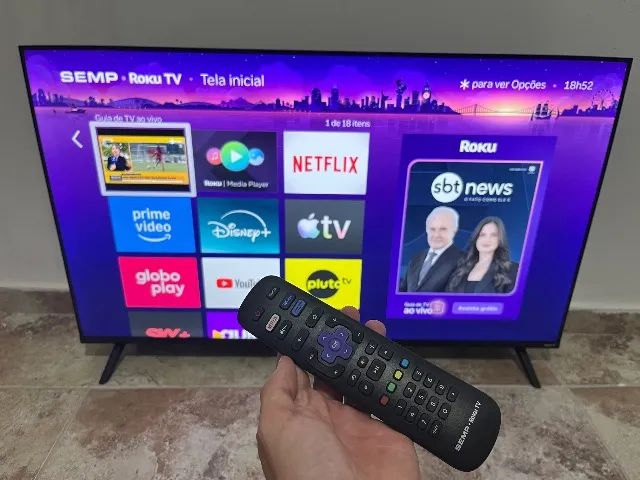 Smart TV Semp 43 RokuTV 
