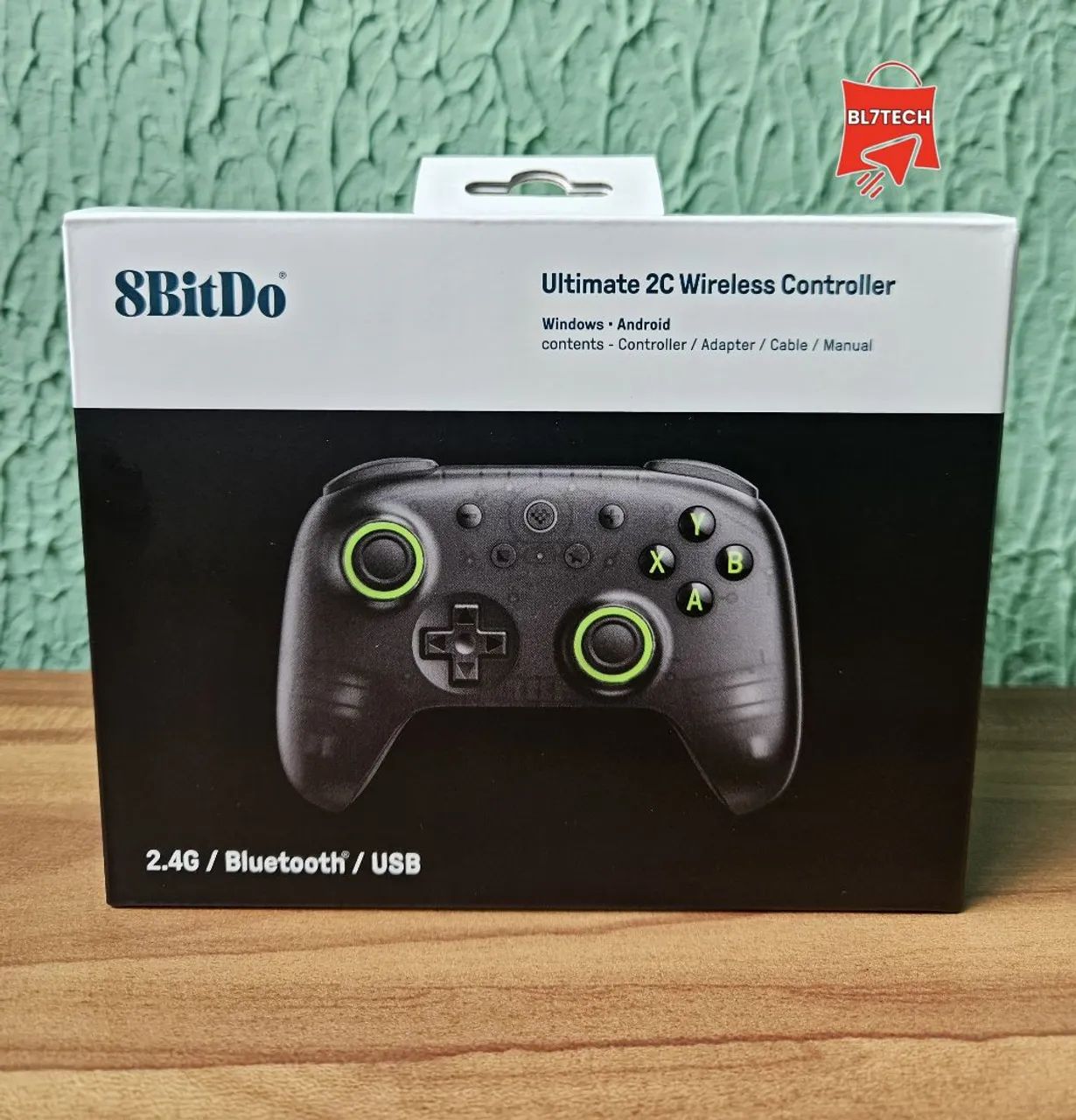 Controle 8BitDo Ultimate 2C - Transparent Black