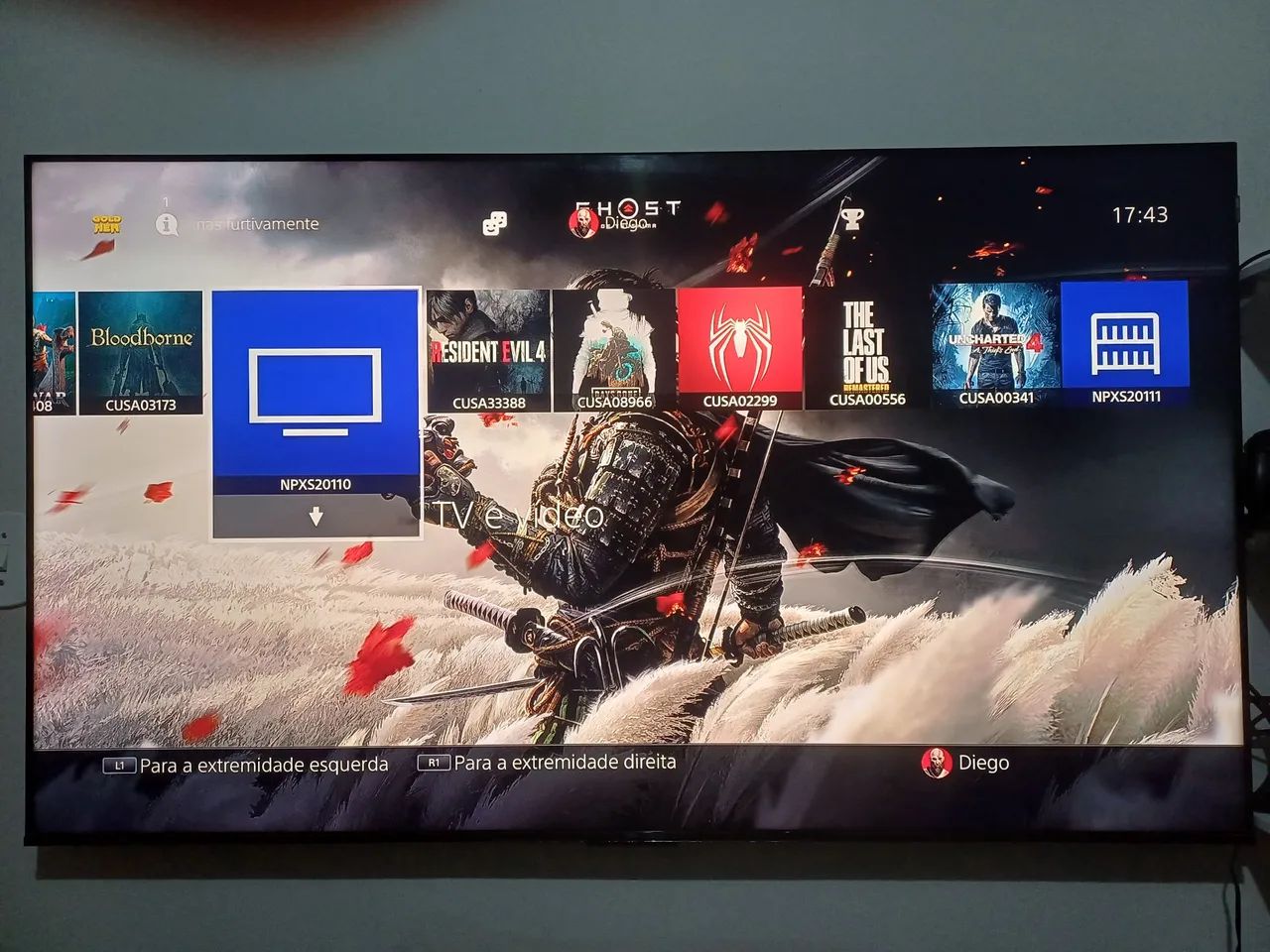 PS4 PRO Desbloqueado 1Tb - Foto 5