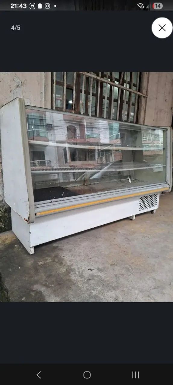 Balcão refrigerado gelopar
