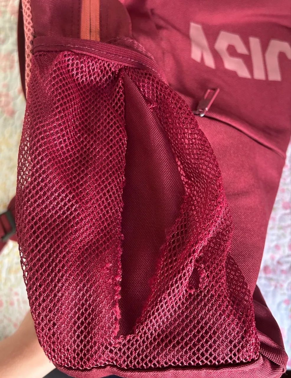 mochila asics vinho - Foto 3