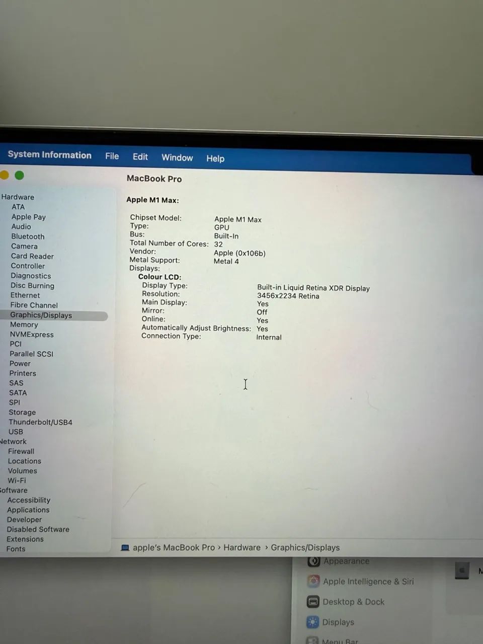 Apple MacBook Pro M1 64 GB Apple MacBook Pro M1 64GB / 1T / 16polegadas - Foto 5