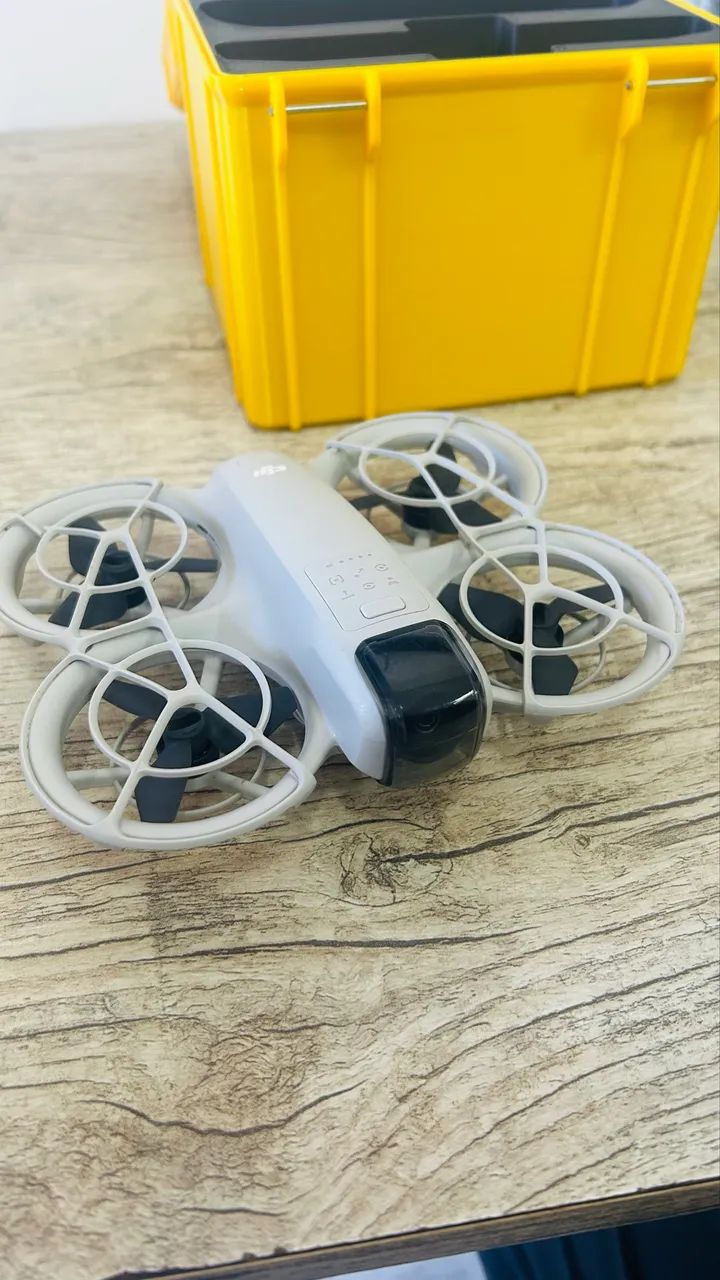 Drone DJI NEO + 2 baterias extras e hub de carregamento + caixa impressa em 3D - Foto 3