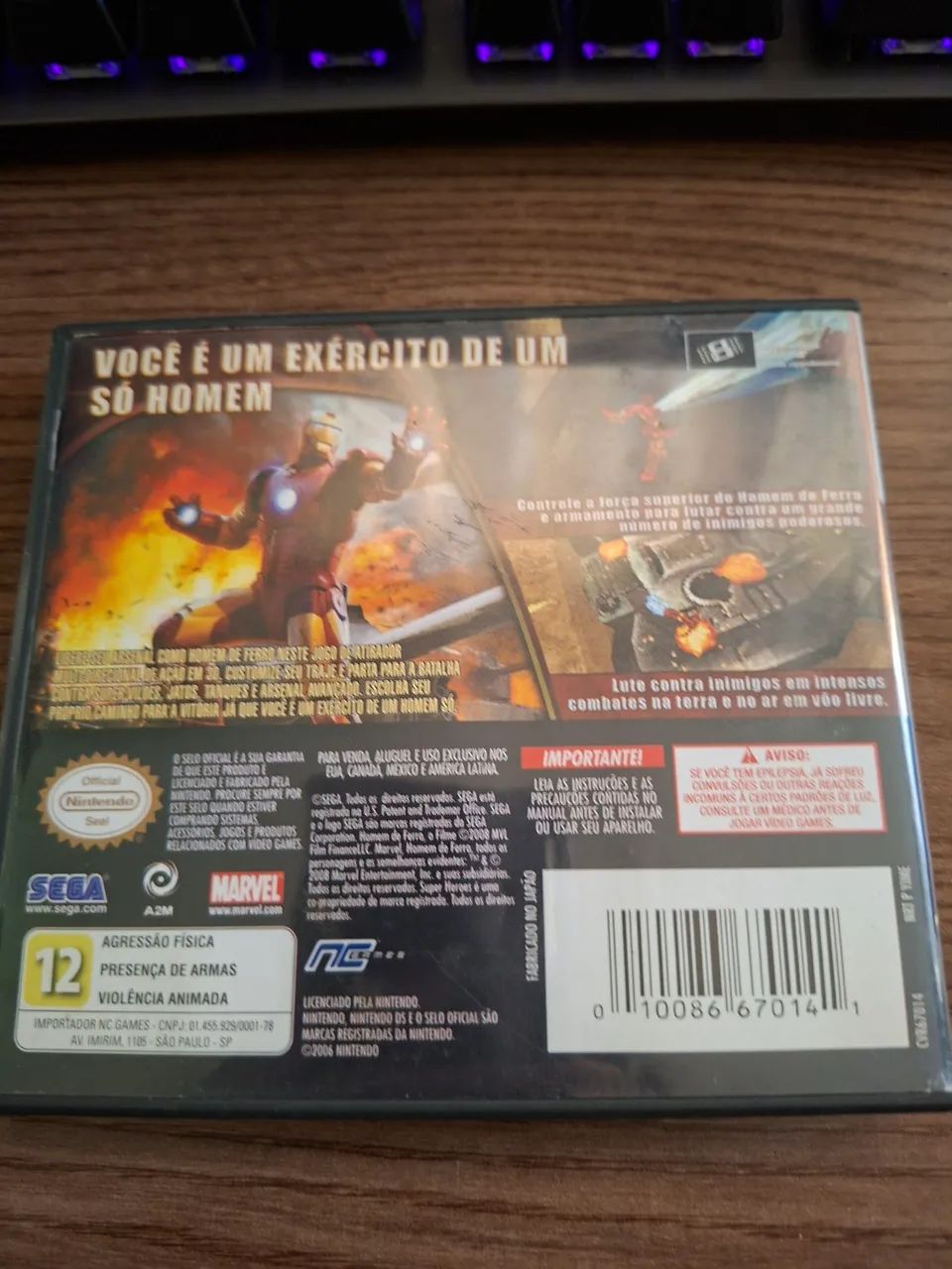 Homen de ferro Nintendo 3DS - Foto 2