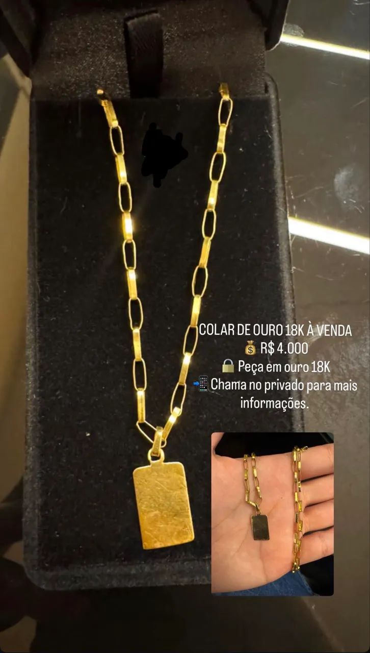 Corrente de ouro 18k
