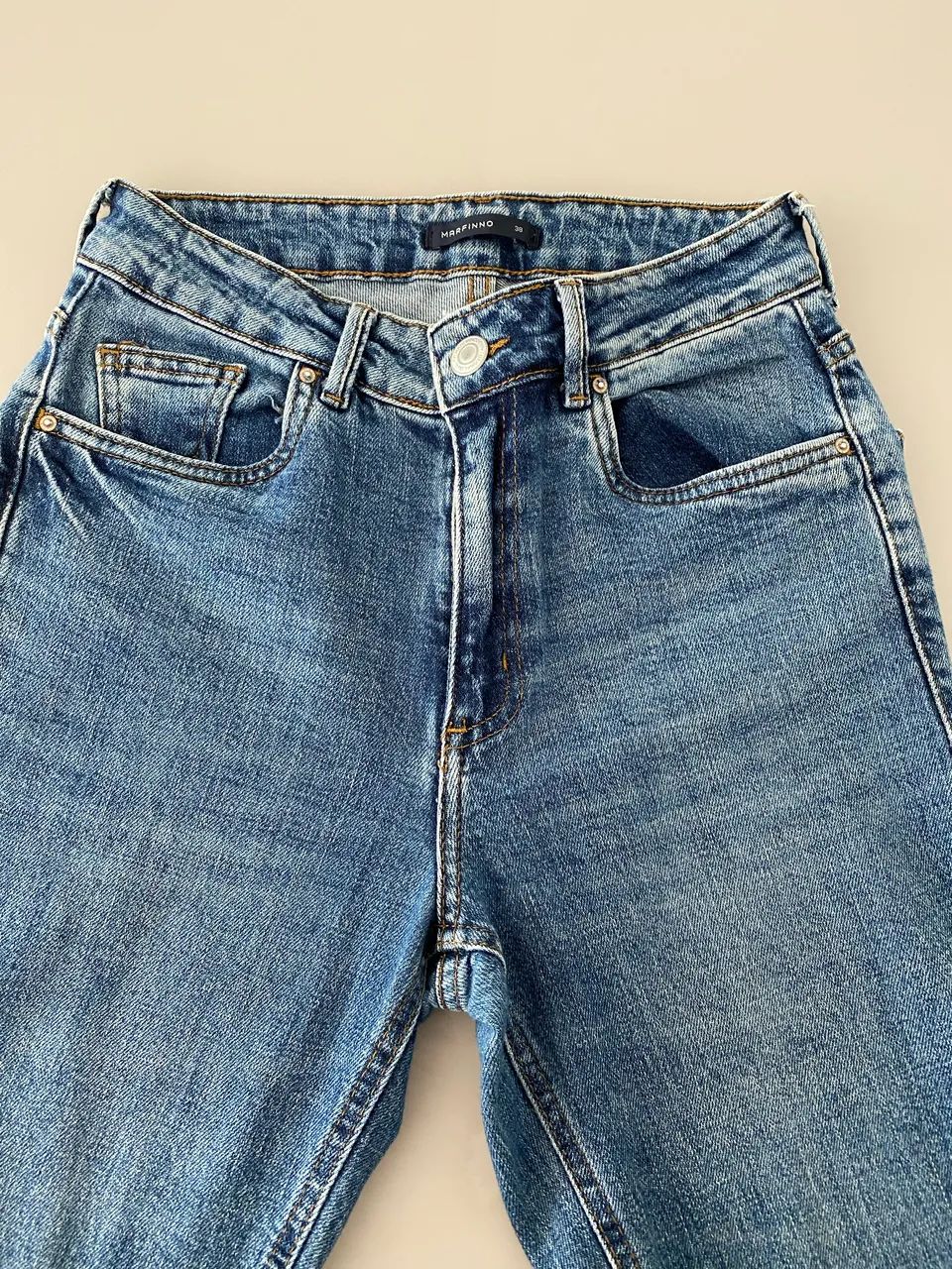 Calça Jeans Skinny Marfinno 38  - Foto 2