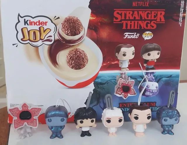 Coleção Kinder Joy Stranger Thins