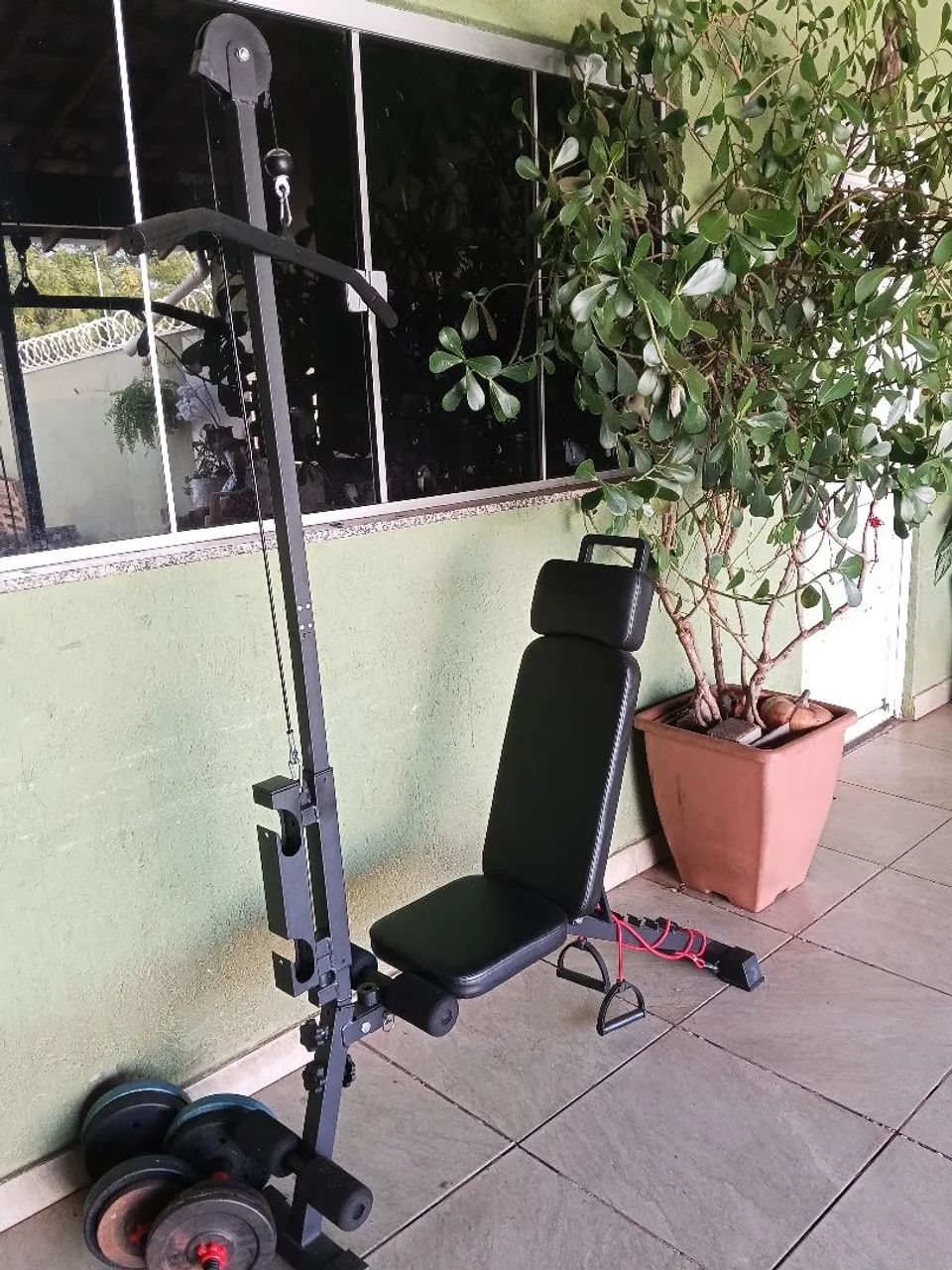 Cadeira de musculação 
