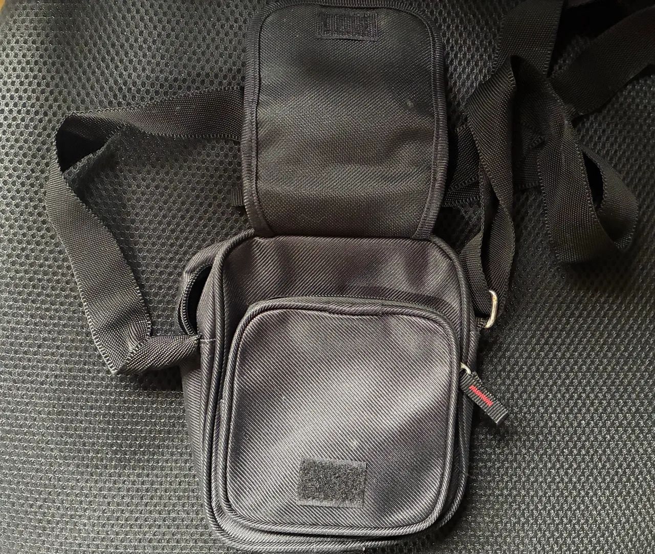Shoulder bag preta com com 6 divisões  - Foto 3