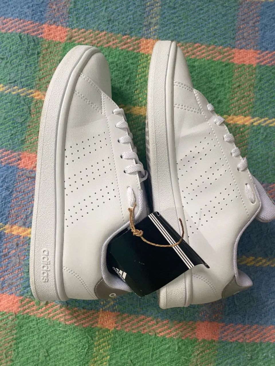 Tênis Adidas Branco Original  - Foto 5