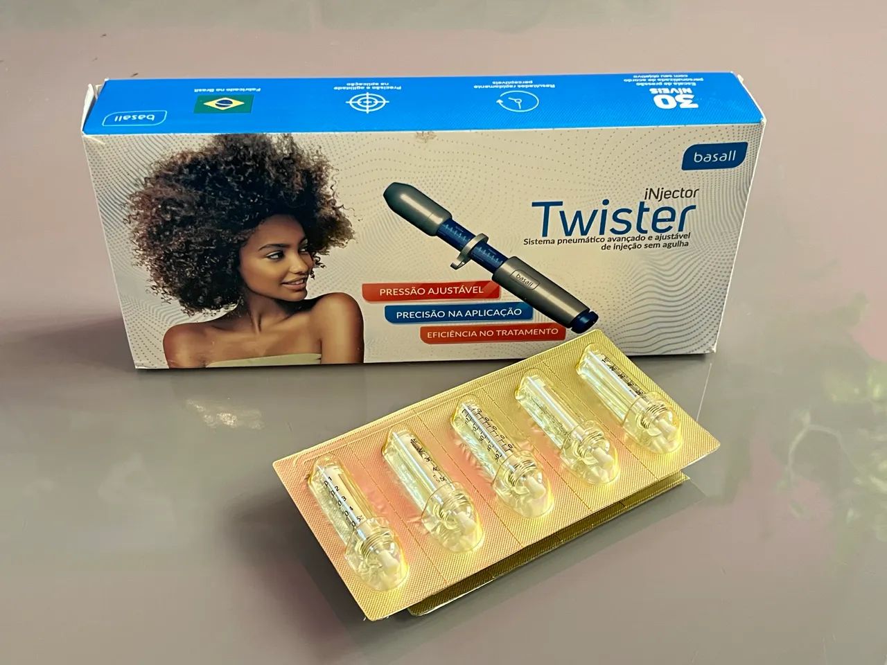CANETA PRESSURIZADA TWISTER INJECTOR - Foto 3