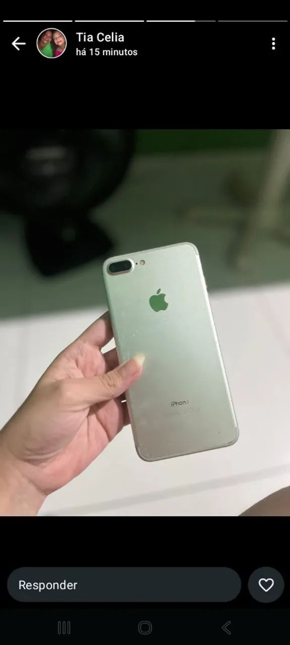 Celular iPhone 7 plus completo  - Foto 2