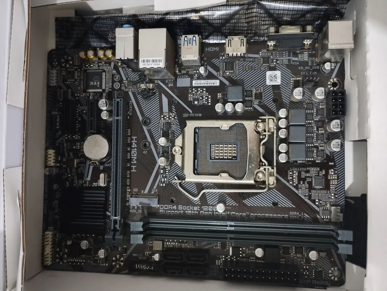 Placa-mãe GIGABYTE H410M H V2  - Foto 2