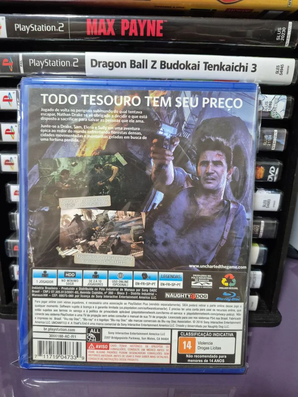 Uncharted 4 Ps4 Original  - Foto 2