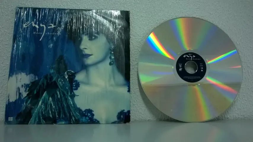 Laser Disc Enya Moon Shadows Importado Americano item de colecionador   