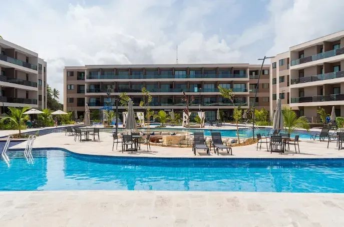 Apartamento na Praia de Muro Alto com 2 quartos e varanda voltada para piscina! - Foto 4