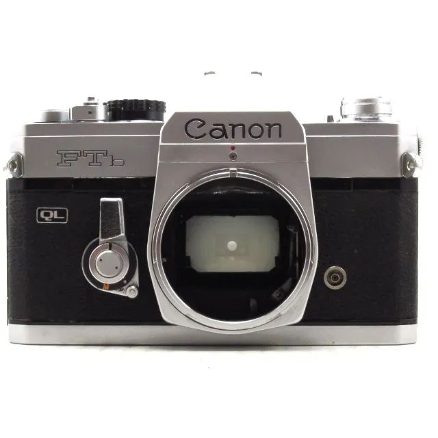 Câmera Analógica Canon FTb QL 35mm Vintage Relíquia Fotográfica