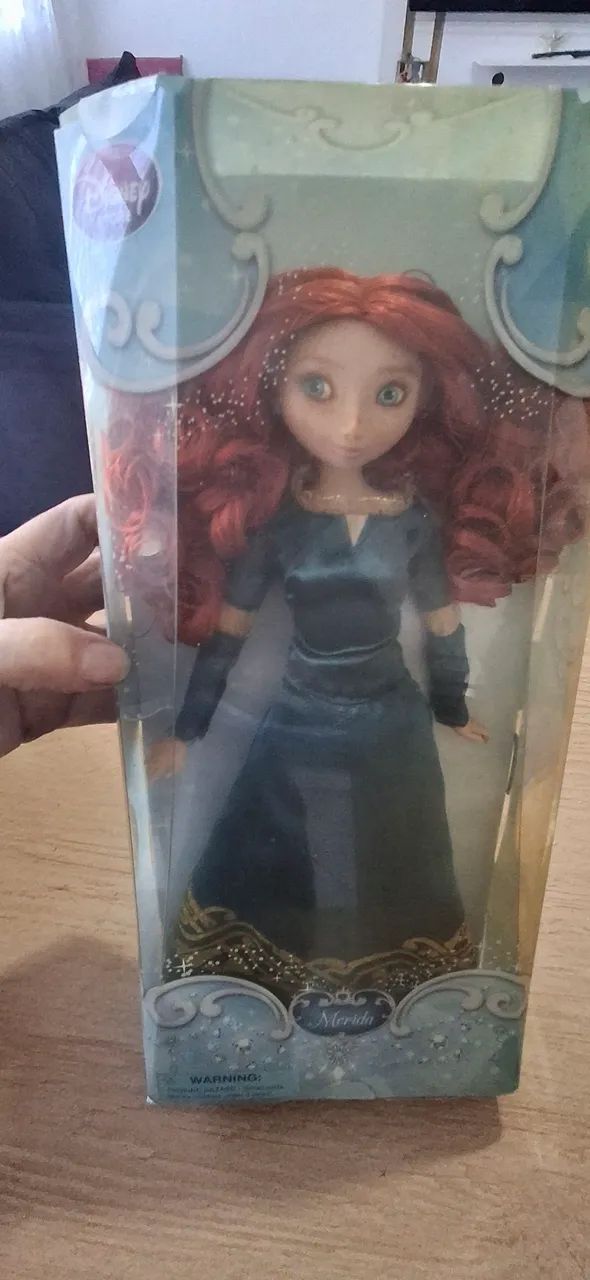 BONECA MERIDA ORIGINAL DISNEY  1 EDIÇÃO 